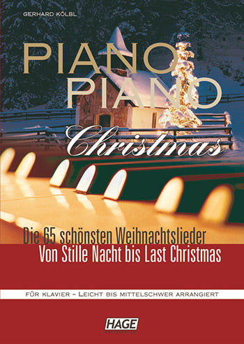 Piano Piano Christmas (+2CDs) für Klavier mit Text - Musik-Ebert Gmbh