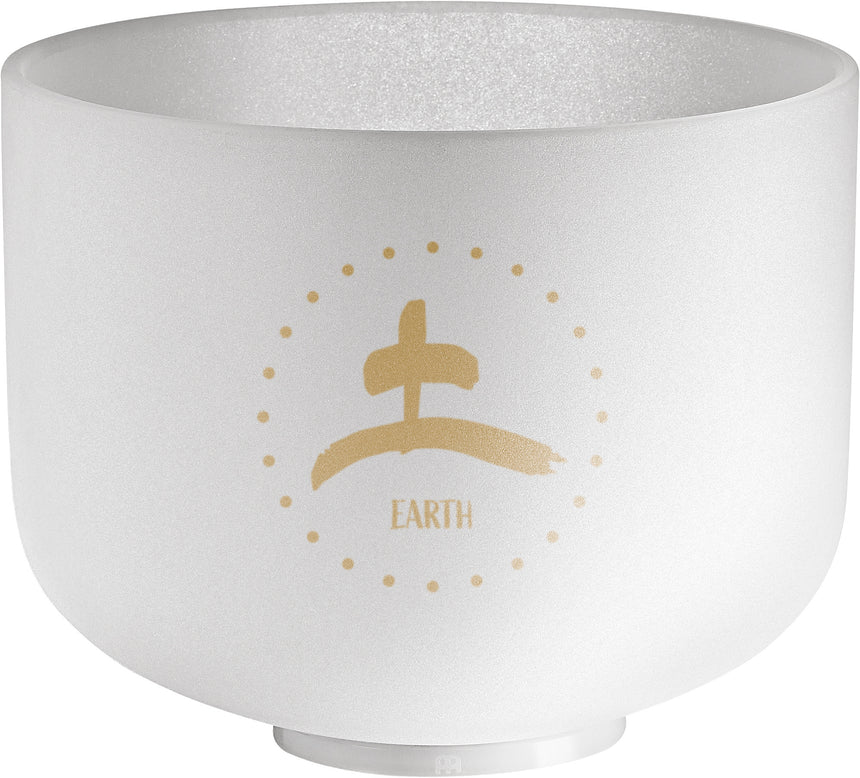 MEINL Sonic Energy 10" TCM Crystal Singing Bowl, Erde 256 Hz TCMCSB10-E - Musik-Ebert Gmbh