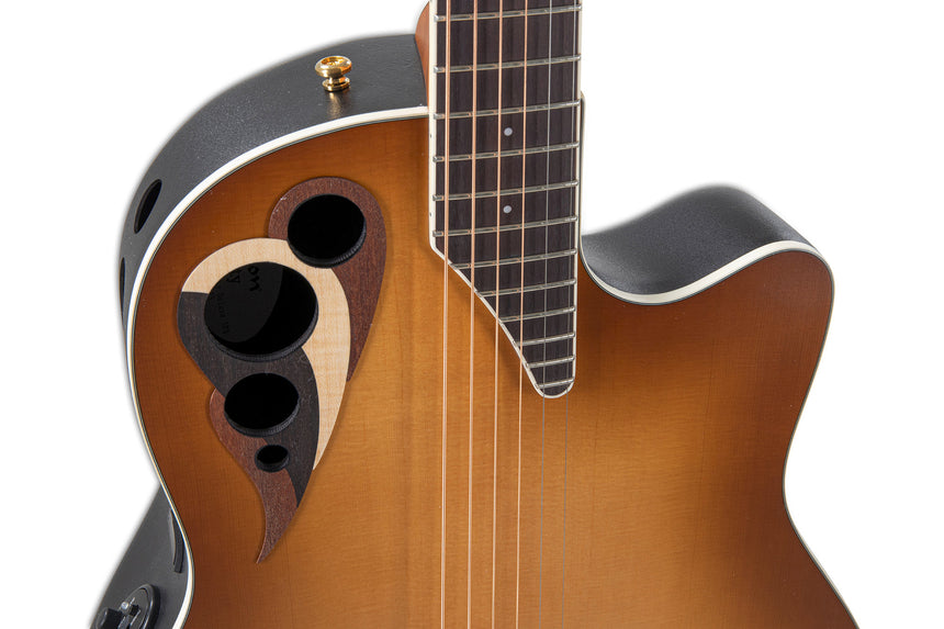Ovation Celebrity Elite Deluxe CDX40-PB-G Peach Burst – Kopfplatte
