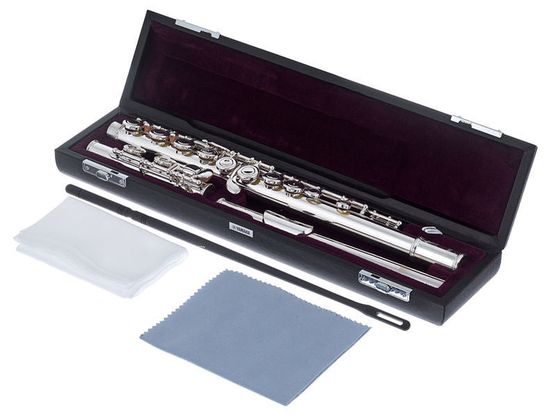Yamaha YFL-312GL Flute – step-up model with sterling silver headjoint, gold-plated lip plate & split-E mechanism