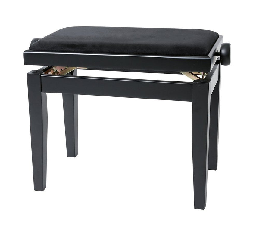 Ebert Basic Klavierbank Schwarz matt