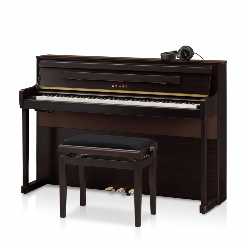 Kawai CA-901 Rosenholz Bundle mit Bank und Kopfhörer – bundle-hero