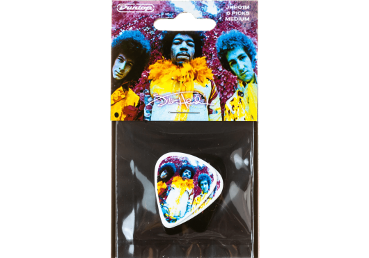 Player's Pack - Plektrum Jimi Hendrix Experience, medium (6 Stck.) - ADU JHP01M - Musik-Ebert Gmbh