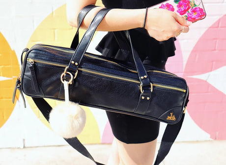 Flutescooter Bag für Querflöte aus veganem Leder - Musik-Ebert Gmbh