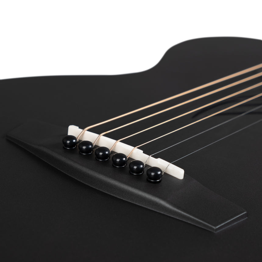 CASCHA  Carbon Fibre Akustikgitarre mit Tasche, Gurt und Plectren - Musik-Ebert Gmbh