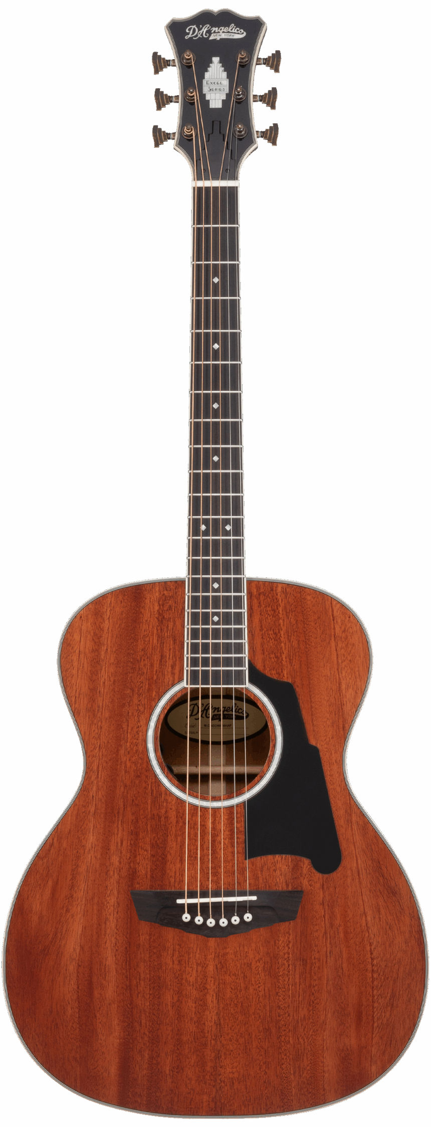 D'ANGELICO Excel Tammamy Natural Mahagony Neues Modell - Musik-Ebert Gmbh