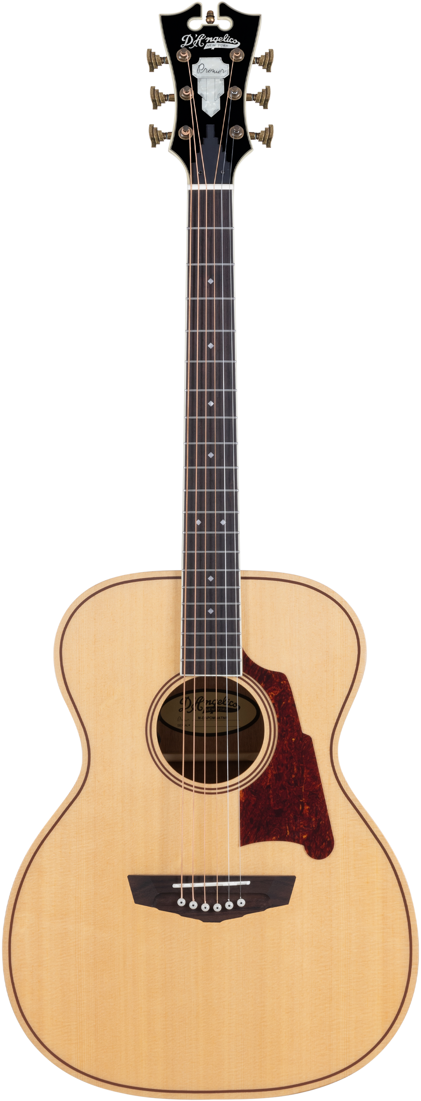 D'ANGELICO Premier Tammany Natural Westerngitarre - Musik-Ebert Gmbh