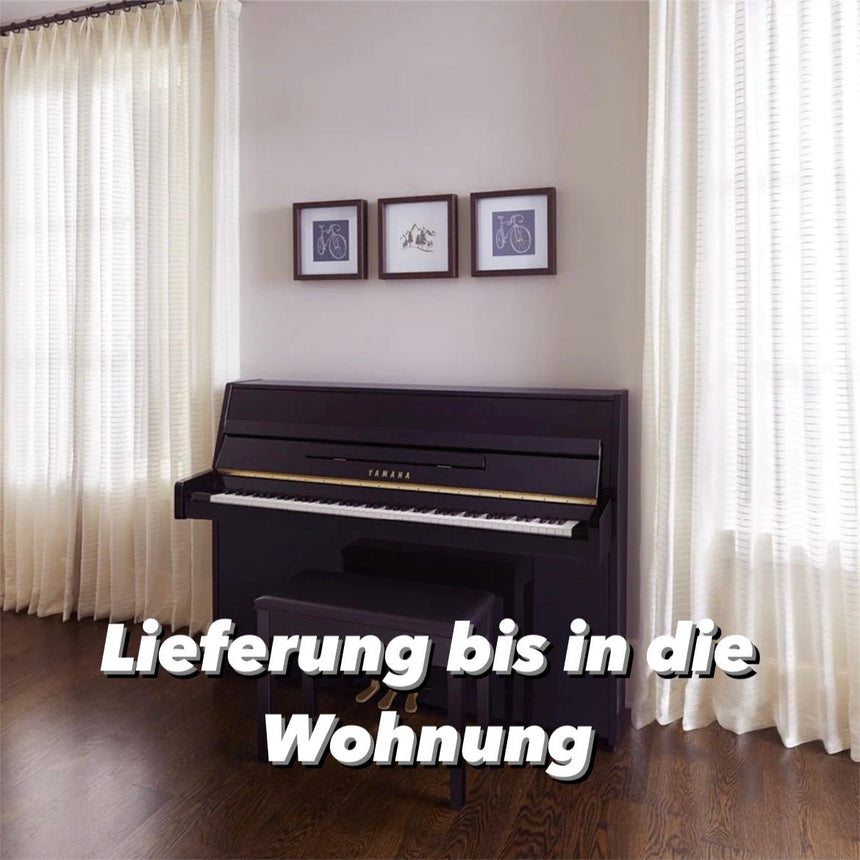 SCHIMMEL Klavier 112/5 schwarz poliert Occasion Bj. 1978 – Renner Mechanik, Made in Germany (gebraucht)