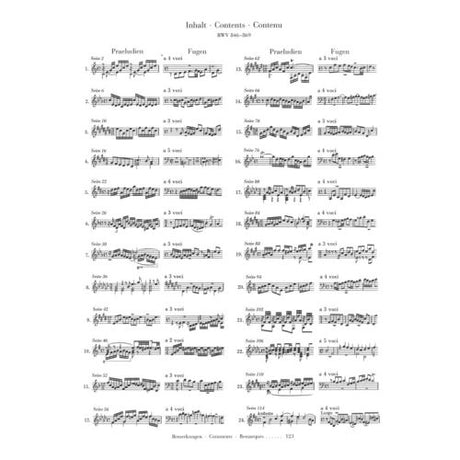 Das Wohltemperierte Klavier - Johann Sebastian Bach