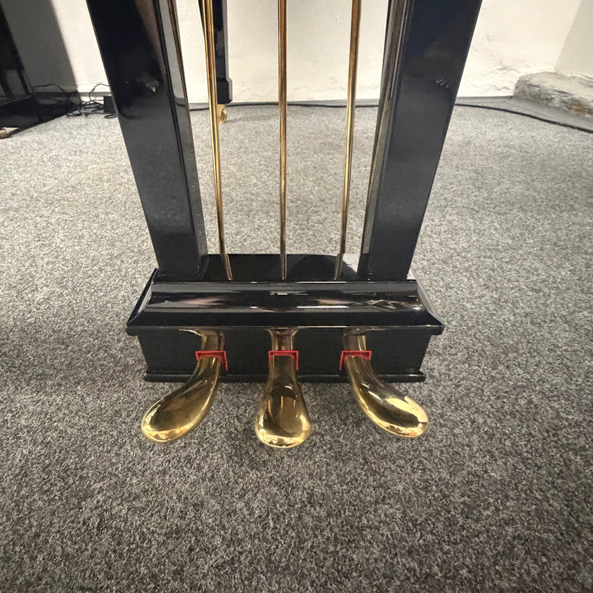 Steinway & Sons FlĂŒgel Mod. O schwarz poliert Occasion Bj. 1985, original in Hamburg gefertigt Bestzustand mit Klavierbank (gebraucht) - Musik-Ebert Gmbh