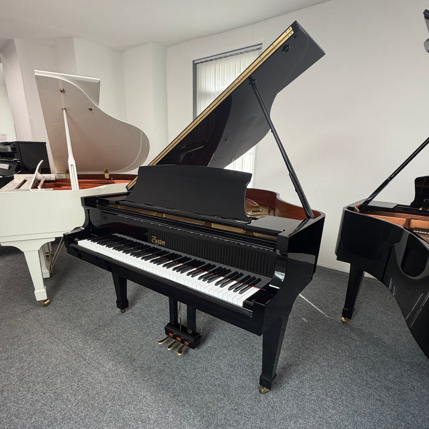BOSTON Flügel GP 156 designed by Steinway & Sons Occasion schwarz poliert Bj. 1996 sehr guter Zustand (gebraucht)
