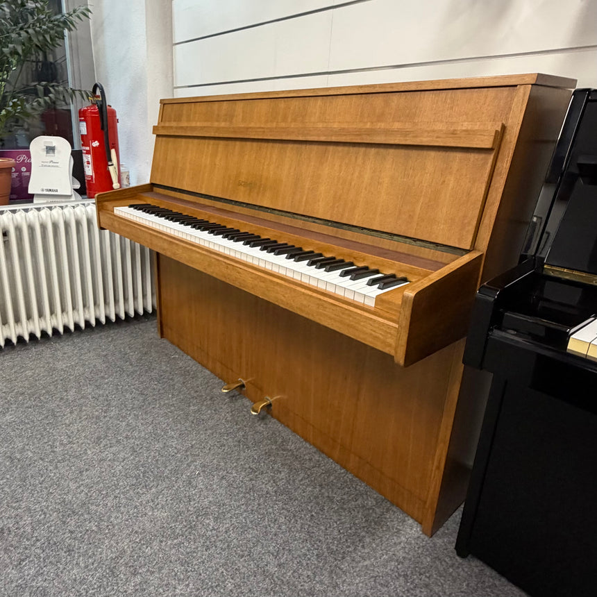 Schmidt-Flohr Klavier 110M Occasion – Nussbaum, Renner-Mechanik, Bj. 1970, Made in Switzerland (gebraucht)