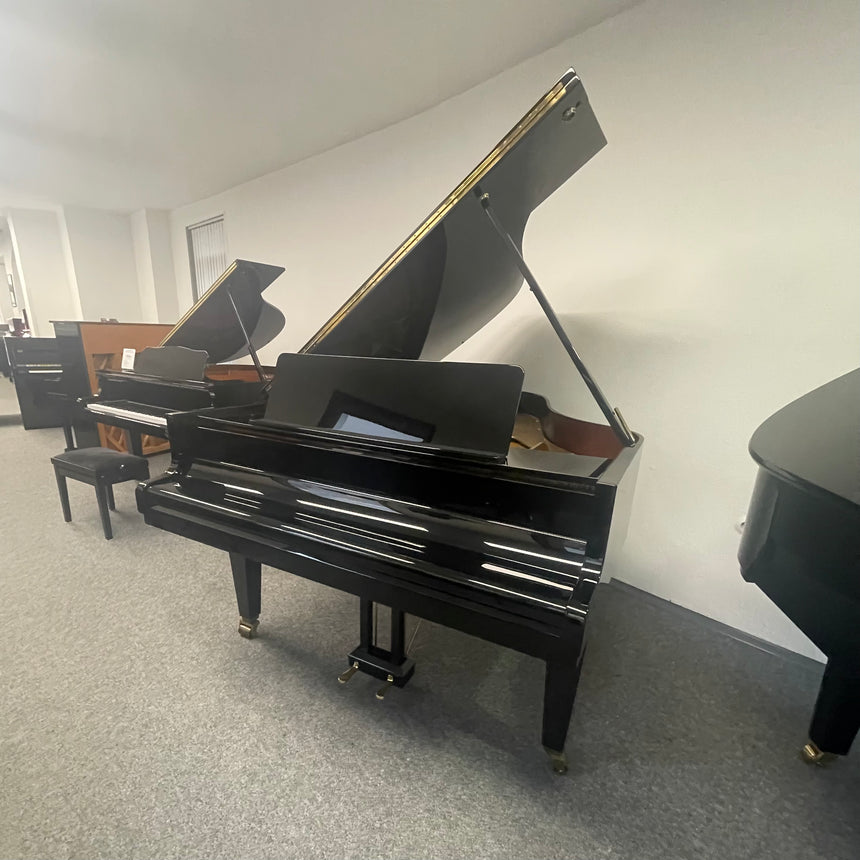 GROTRIAN - STEINWEG Flügel Mod. 189 Occasion schwarz poliert Bj. 1982 sehr guter Zustand(gebraucht) - Musik-Ebert Gmbh