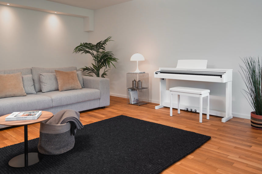 Kawai CX102 Digitalpiano – Authentischer Anschlag, SK-EX Flügelklang, Bluetooth MIDI - Musik-Ebert Gmbh
