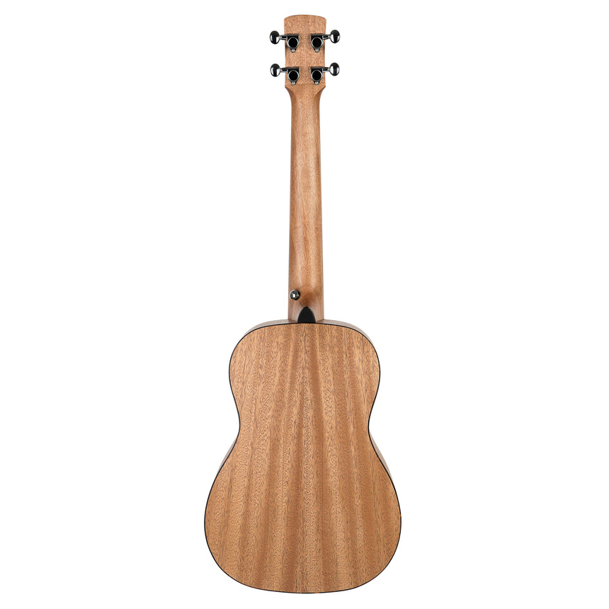 Ukulélé baryton Cascha HH2243, acajou naturel – vue arrière