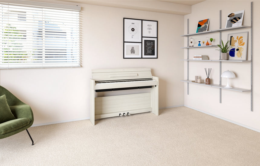 Yamaha YDP-S36 White Birch – im Wohnraum