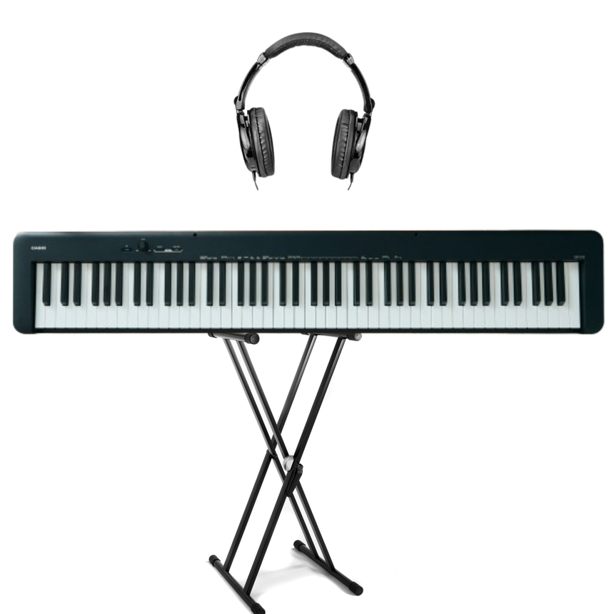Casio CDP-S110 Schwarz Bundle mit Ständer und Kopfhörer - Musik-Ebert Gmbh