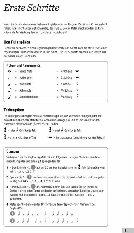 Es ist nie zu spät Klavier zu lernen (+Online Audio) - Musik-Ebert Gmbh