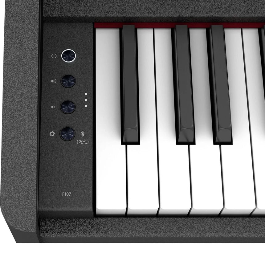 Roland F107 – Digitalpiano für Zuhause mit Bluetooth & SuperNATURAL Klang - Musik-Ebert Gmbh
