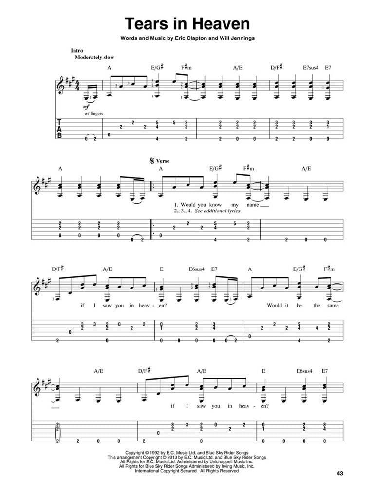 Beginning solo Guitar - Pop/Rock Classics: for guitar/tab - Musik-Ebert Gmbh