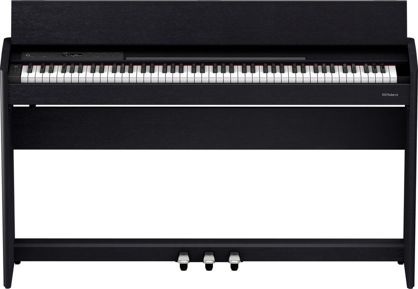 Piano numérique Roland F-701 noir mat – vue de face