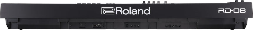 Roland RD-08 Stage-Piano in Schwarz – Rückansicht
