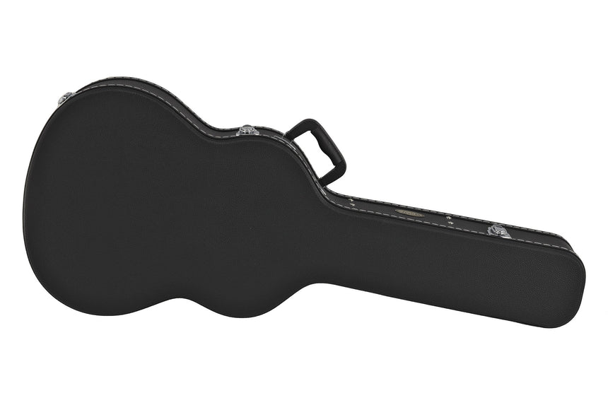 Étui pour guitare classique GEWA Flat Top Economy 523.100, noir – fermé, face arrière