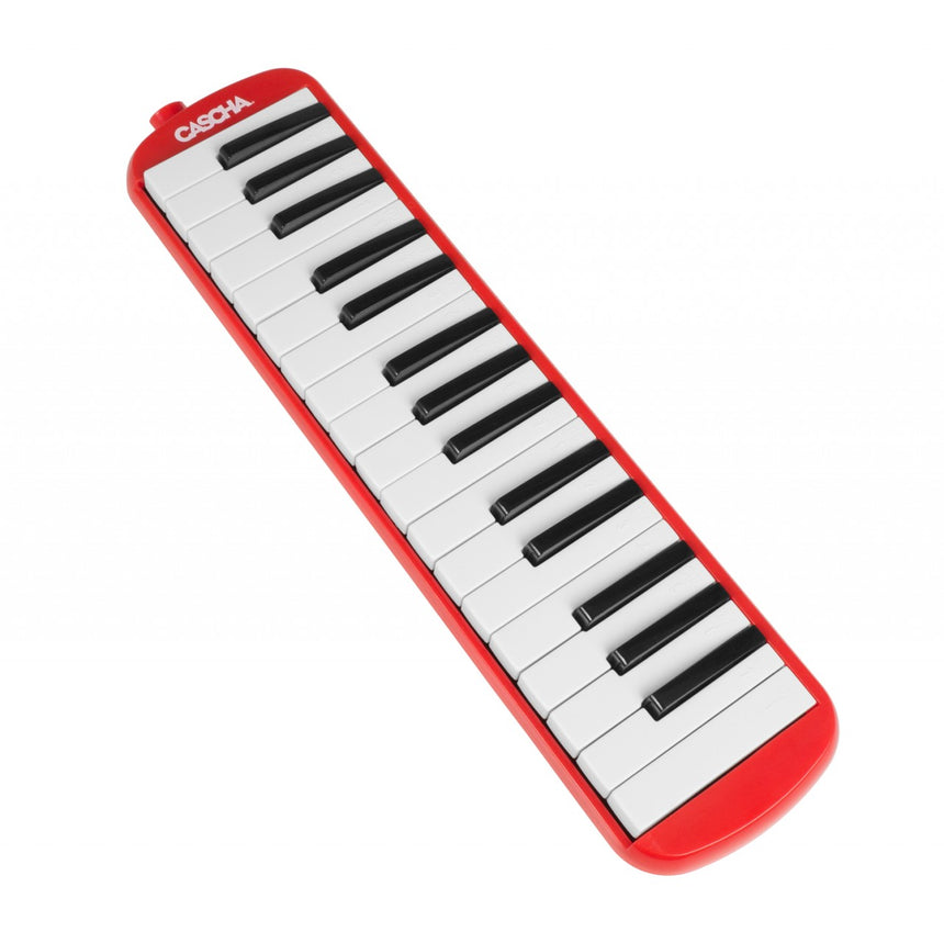 Cascha HH 2059 melodica in red – angled view