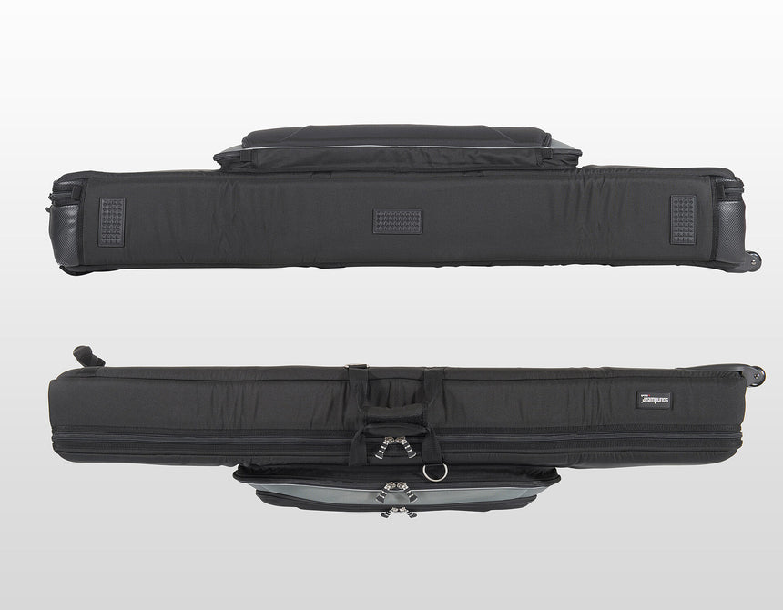 Soundwear 29138R, black – bottom and top of the wheeled bag