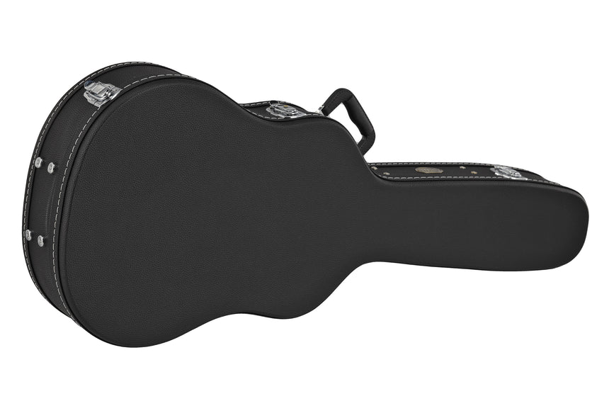 GEWA Flat Top Economy APX-Gitarrenkoffer 523.112, schwarz – Vordere Schrägansicht