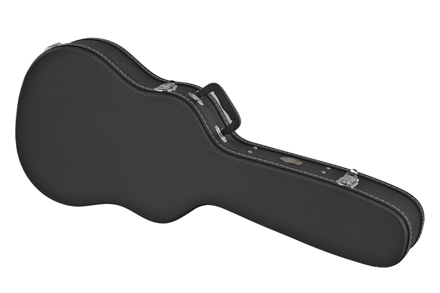 GEWA Flat Top Economy APX-Gitarrenkoffer 523.112, schwarz – Hintere Schrägansicht