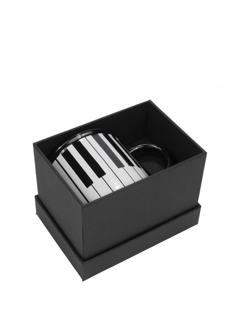 Tasse / Becher Tastatur 350 ML - Mit Geschenkbox - Musik-Ebert Gmbh