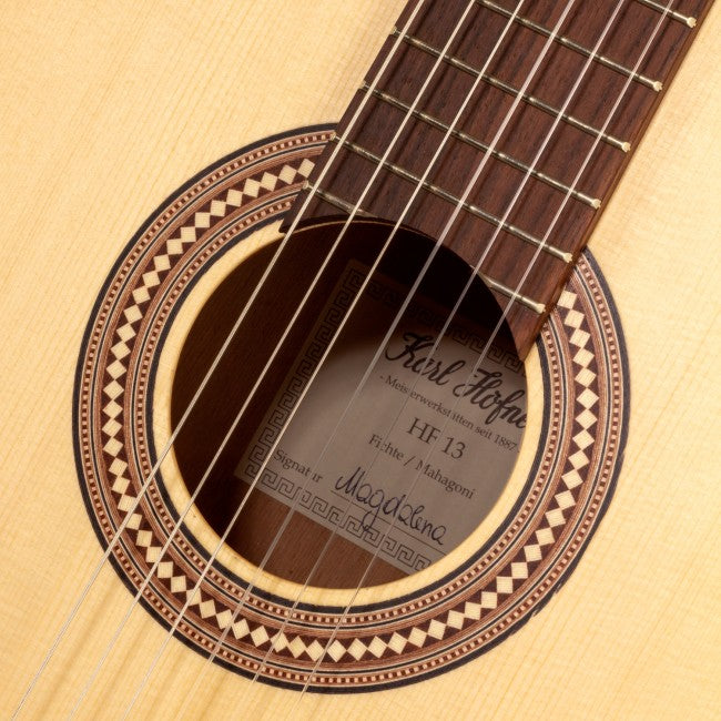 Höfner HF-13M-S63 Kurzmensur Konzertgitarre 7/8 - Musik-Ebert Gmbh
