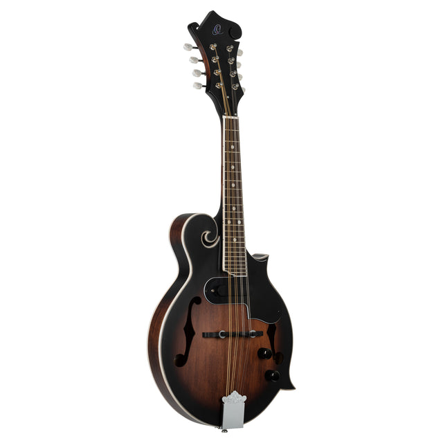 ORTEGA Americana Series F-Style Mandoline 8 String mit Pickup - Satin Whiskey Burst / Chrom HW - Musik-Ebert Gmbh