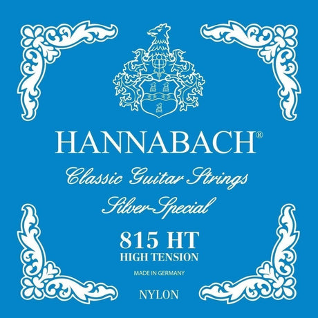 Hannabach Klassikgitarre-Saiten Satz Serie 815 High Tension Silver Special - Musik-Ebert Gmbh