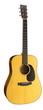 Martin D-18 Satin Westerngitarre, Fichte/Mahagoni massiv, ohne Tonabnehmer