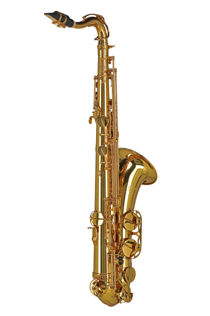 GEWA Germany Ambition TS650 Bb-Tenor-Saxophon – Goldlack & Hoch-F#-Klappe