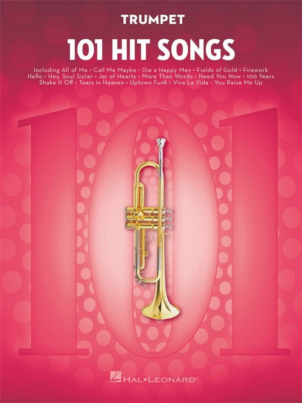 101 Hit Songs: for trumpet