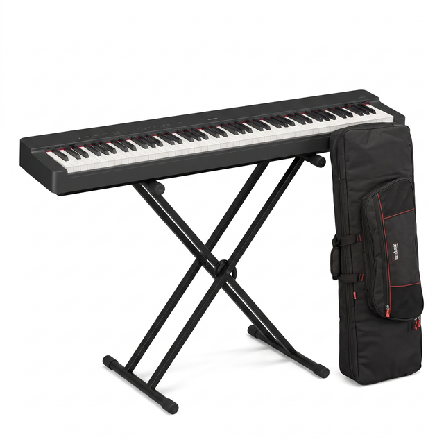 Yamaha P-225 Performance Bundle mit X Ständer und Tasche – bundle-hero