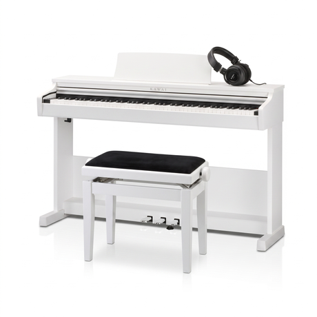 Kawai CX-102 Digitalpiano-Bundle Weiß Matt mit Klavierbank & Kopfhörer – bundle-hero