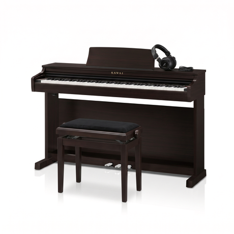 Kawai CX-202 Digitalpiano-Bundle Rosenholz mit Klavierbank & Kopfhörer – bundle-hero