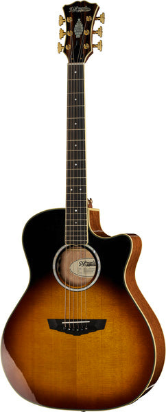 D'ANGELICO Excel Gramercy Vintage Sunset Westerngitarre mit Tasche - Musik-Ebert Gmbh