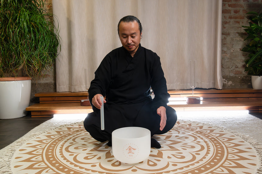 MEINL Sonic Energy 10" TCM Crystal Singing Bowl, Metall 288 Hz-M TCMCSB10-M