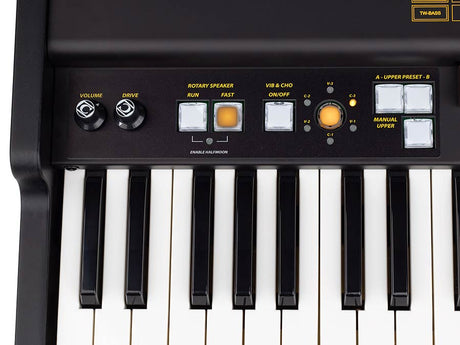 Crumar Mojo61 orgue – 61 touches waterfall, orgues Tonewheel virtuelles avec moteur VB3-II, 9 tirettes