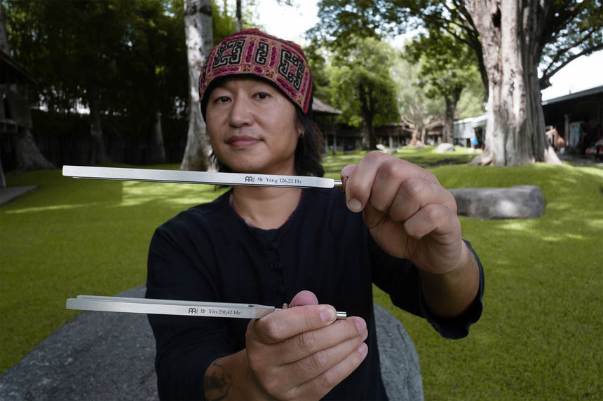 MEINL Sonic Energy 2-teiliges TCM Therapy Tuning Fork Yin & Yang Set TTF-TCM-YYSET