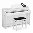 Yamaha CLP 835 Weiß Matt Bundle mit Bank und Kopfhörer – bundle-hero