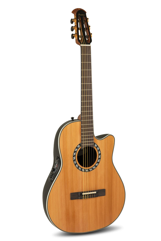 Ovation E-Akustik Klassikgitarre Pro Series Classic Nylon Legend Mid-depth OV555610 - Musik-Ebert Gmbh