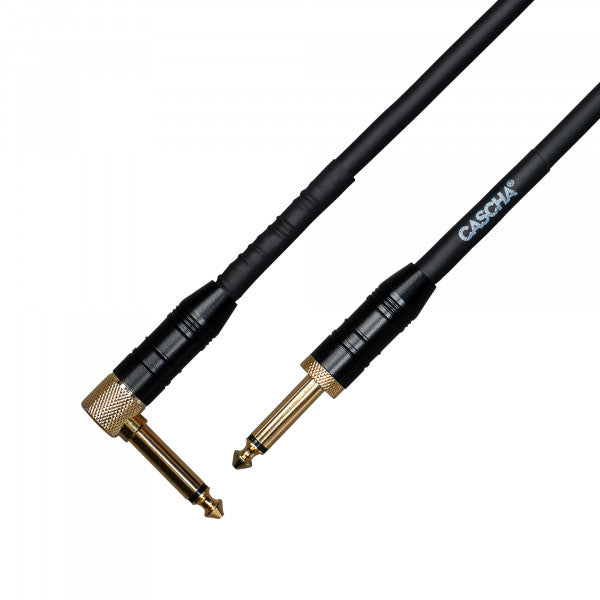 Cascha Professional Line Gitarrenkabel schwarz - Musik-Ebert Gmbh