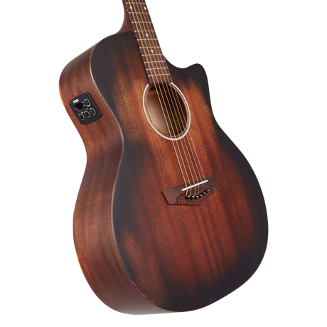 D'ANGELICO Premier Gramercy LS Mahogany Satin Westerngitarre - Musik-Ebert Gmbh