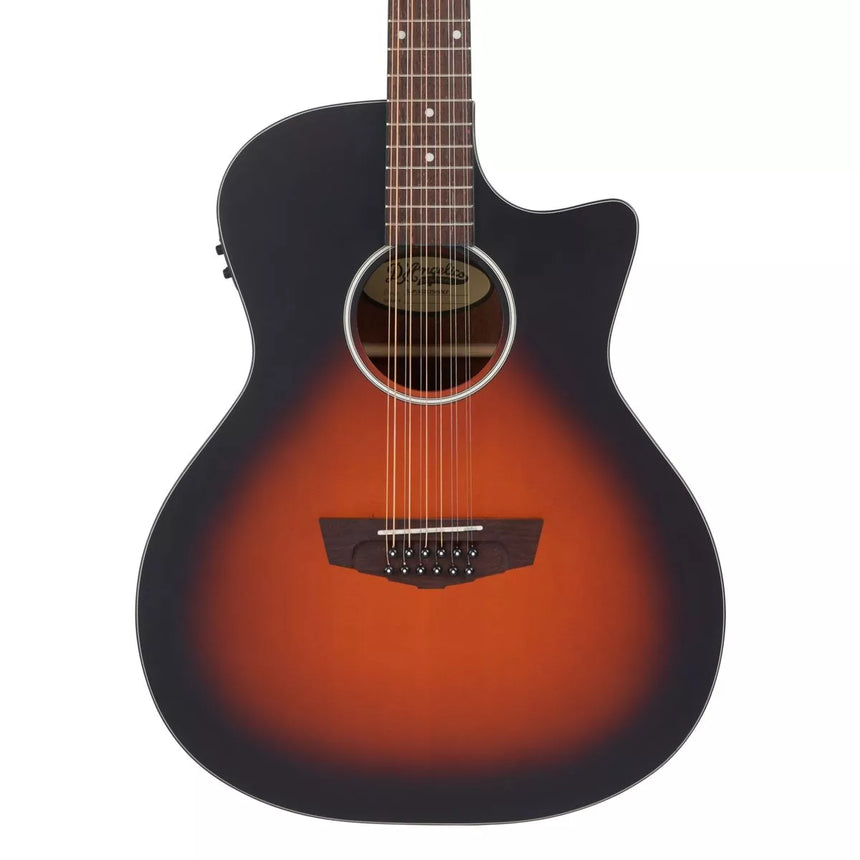 D'ANGELICO Premier Fulton LS Satin Vintage Sunburst Westerngitarre - Musik-Ebert Gmbh
